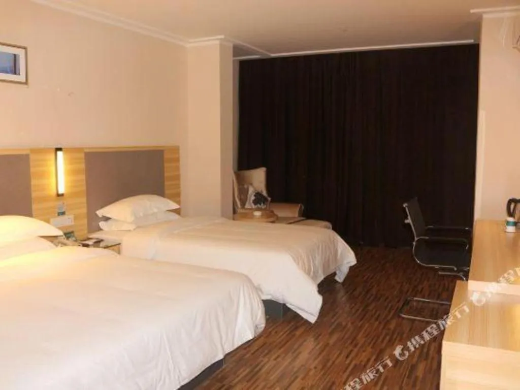 Bed in City Comfort Inn Hengyang Jiefang Avenue Business Walking Street