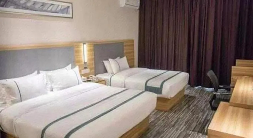 Bed in City Comfort Inn Hengyang Jiefang Avenue Business Walking Street