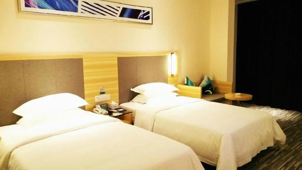 Bed in City Comfort Inn Hengyang Jiefang Avenue Business Walking Street