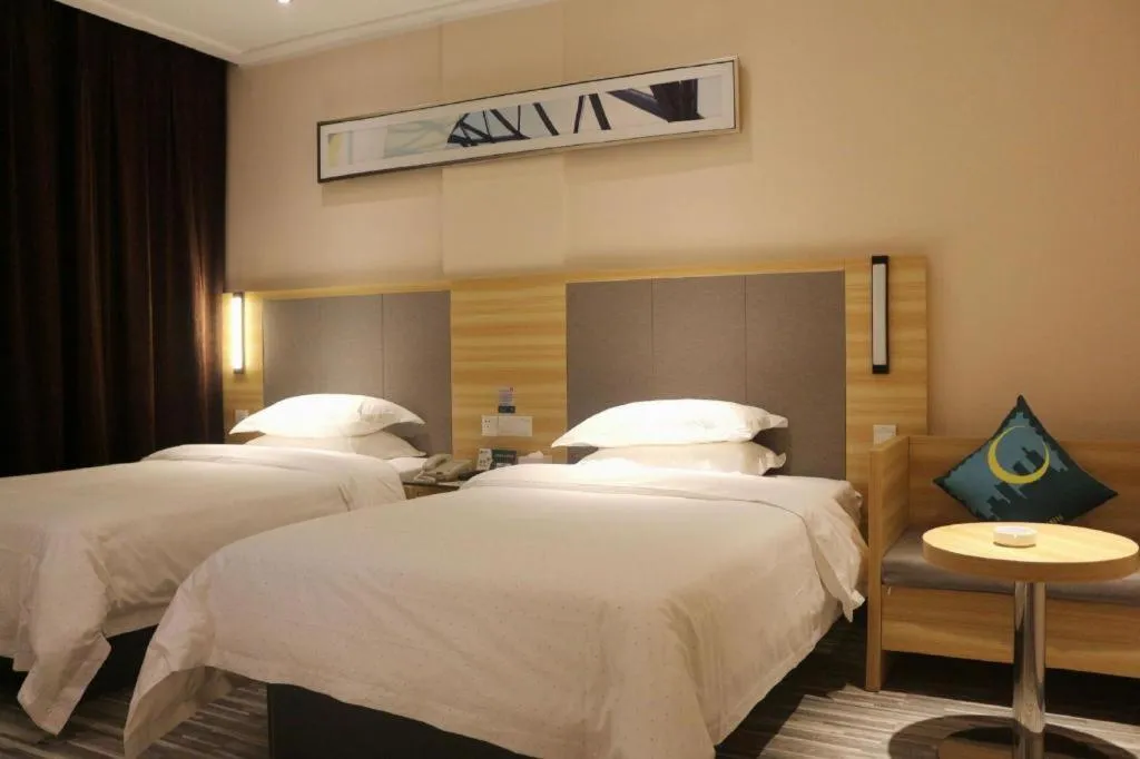 Bed in City Comfort Inn Hengyang Jiefang Avenue Business Walking Street
