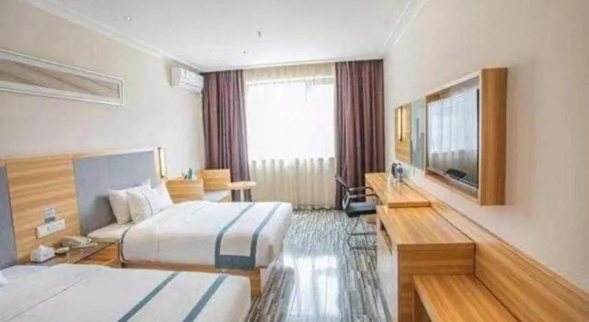 Bed in City Comfort Inn Hengyang Jiefang Avenue Business Walking Street