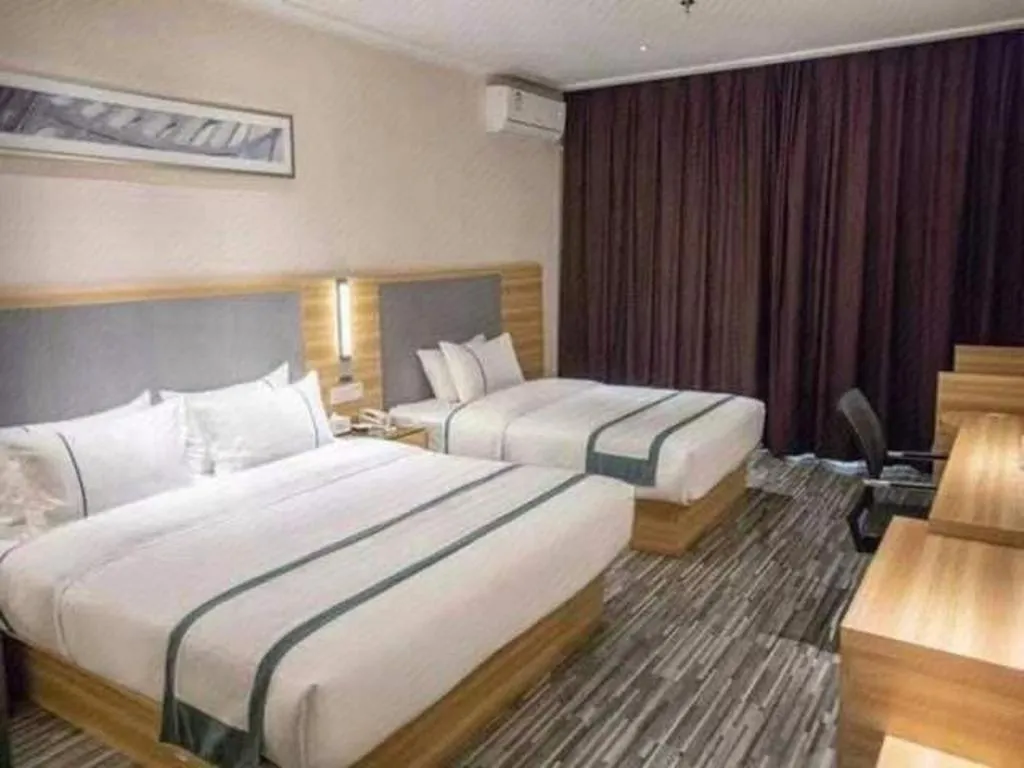 Bed in City Comfort Inn Hengyang Jiefang Avenue Business Walking Street