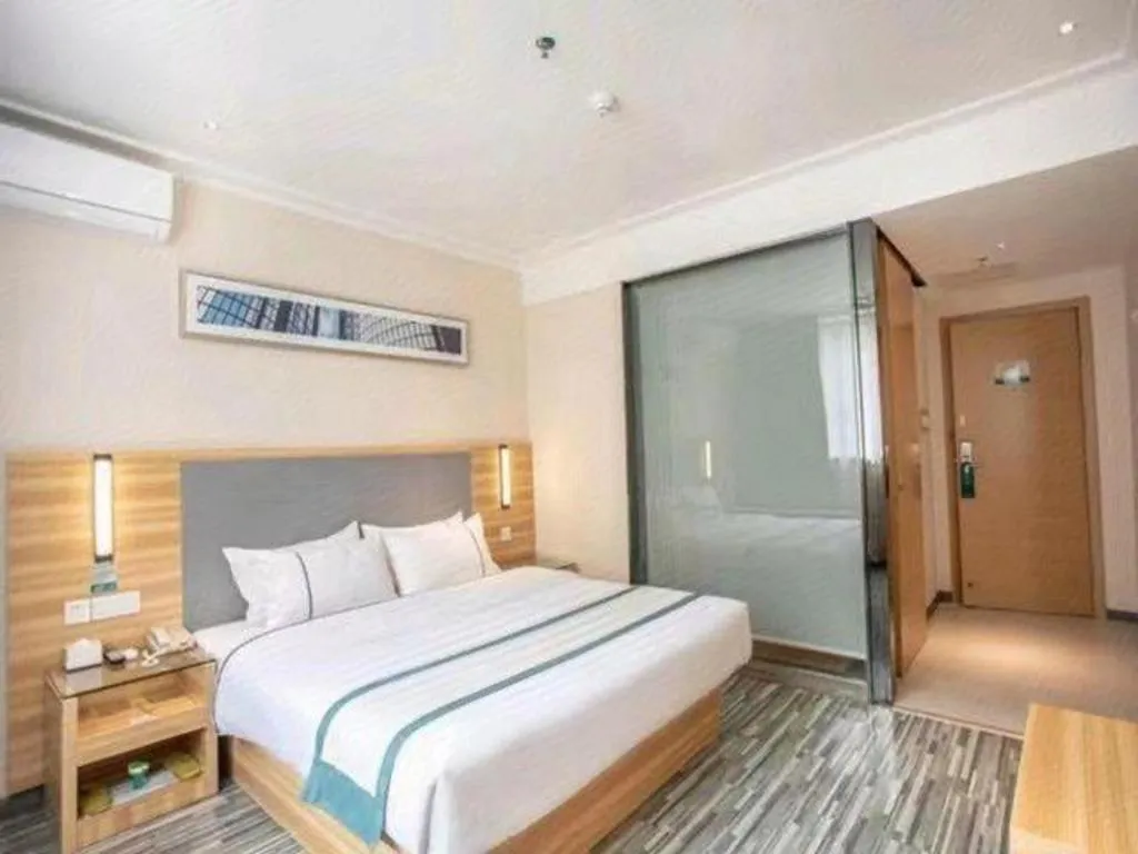 Bed in City Comfort Inn Hengyang Jiefang Avenue Business Walking Street