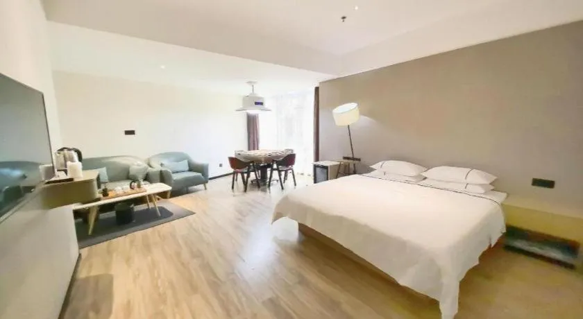 Bed in City Comfort Inn Qingyuan City Plaza Hefu Dongcheng