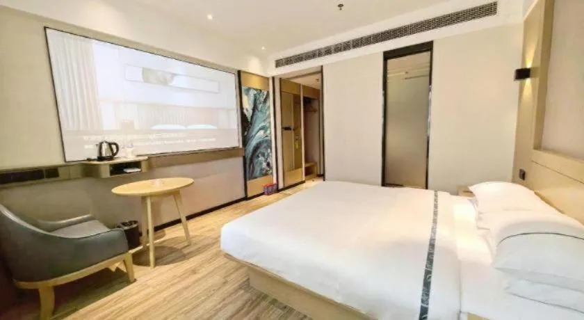 Bed in City Comfort Inn Qingyuan City Plaza Hefu Dongcheng