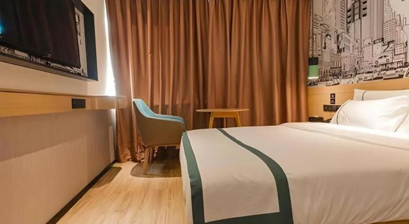 Bed in City Comfort Inn Xianning Yinquan Avenue