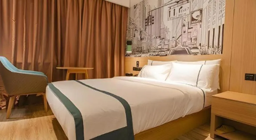 Bed in City Comfort Inn Xianning Yinquan Avenue