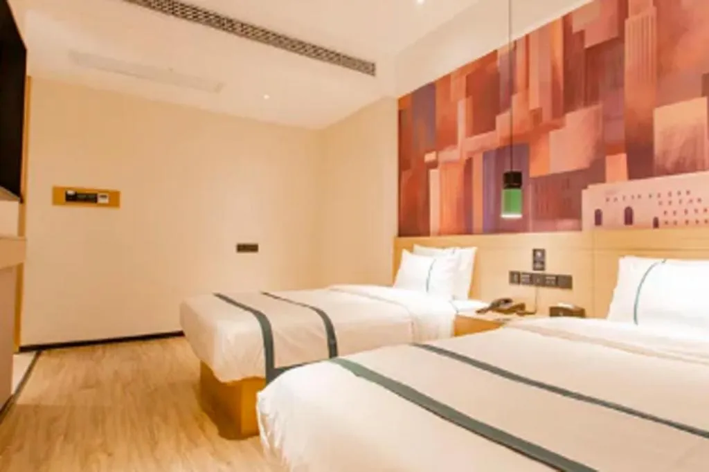 Bed in City Comfort Inn Xianning Yinquan Avenue