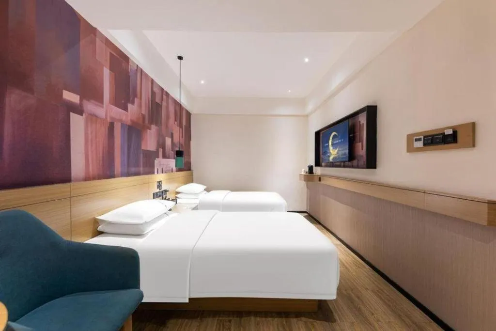 Bed in City Comfort Inn Xianning Yinquan Avenue