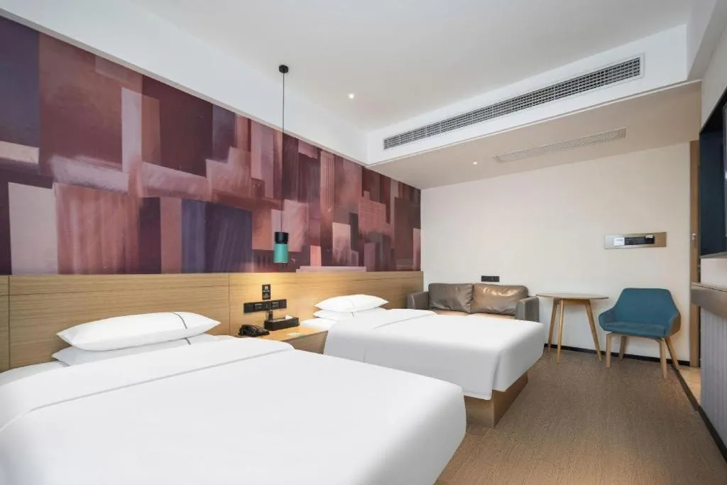 Bed in City Comfort Inn Xianning Yinquan Avenue