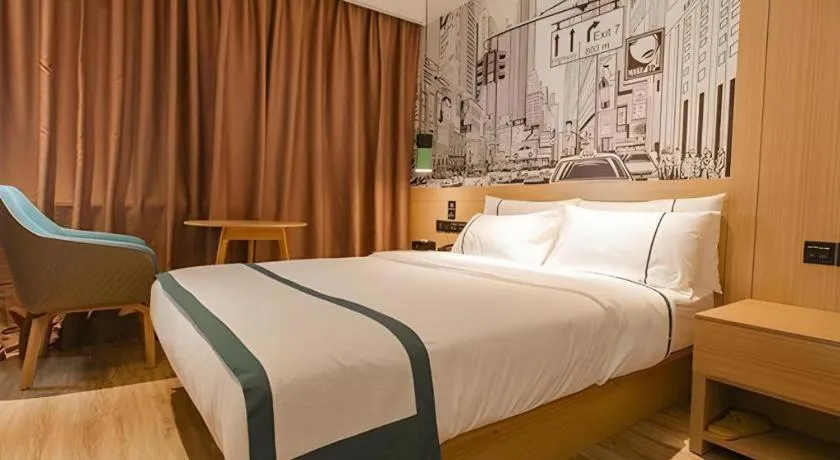 Bed in City Comfort Inn Xianning Yinquan Avenue