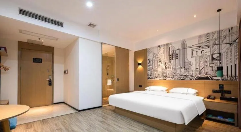 Bed in City Comfort Inn Xianning Yinquan Avenue