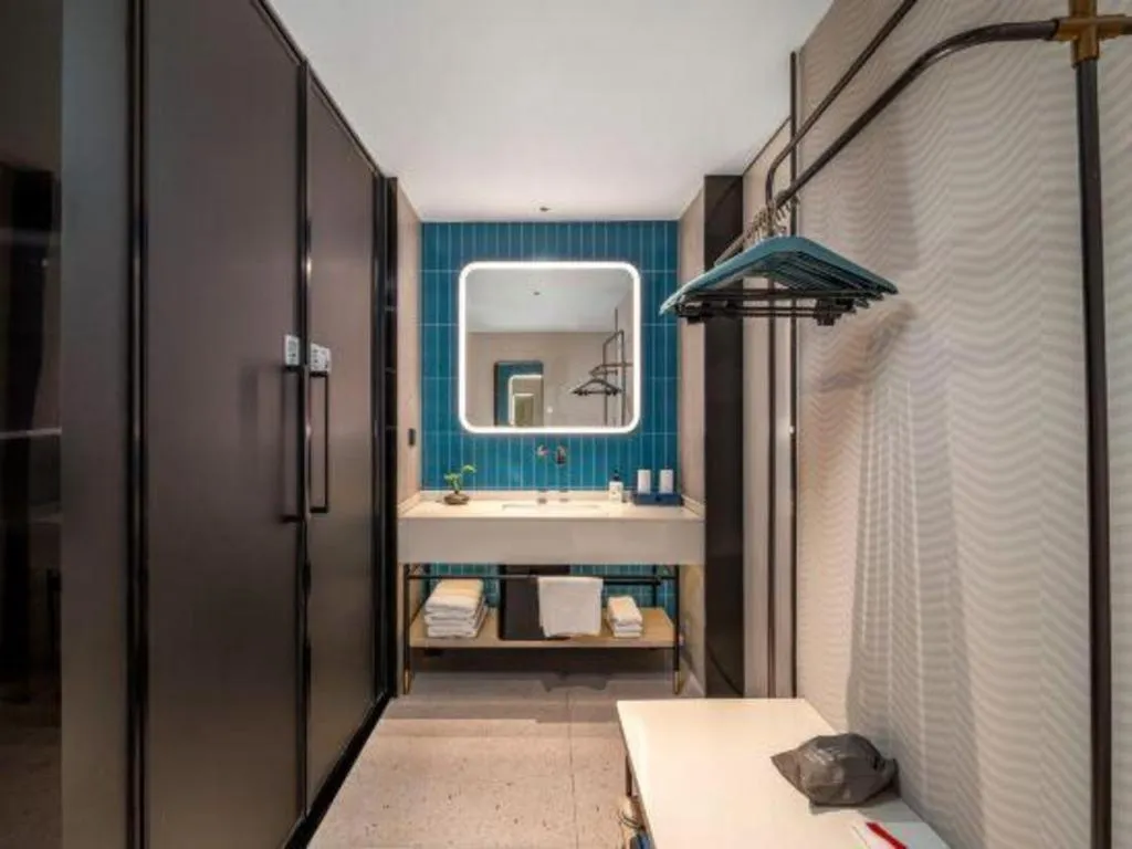 Bed in Echarm Hotel Guilin Railway Station the MixC