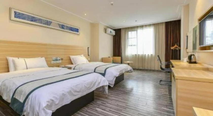 Bed in City Comfort Inn Dongguan Shijie Jiarong Shopping Plaza