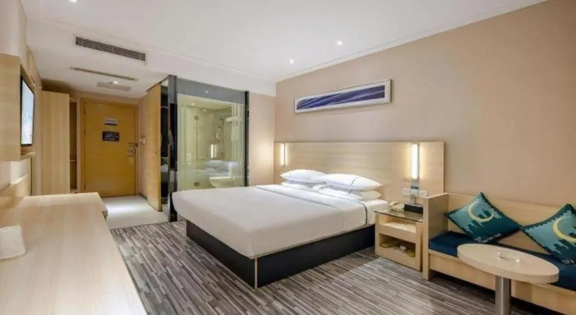 Bed in City Comfort Inn Dongguan Shijie Jiarong Shopping Plaza