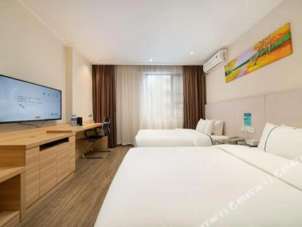 Bed in City Comfort Inn Nanning Minzhu Road Guangxi Dianwang