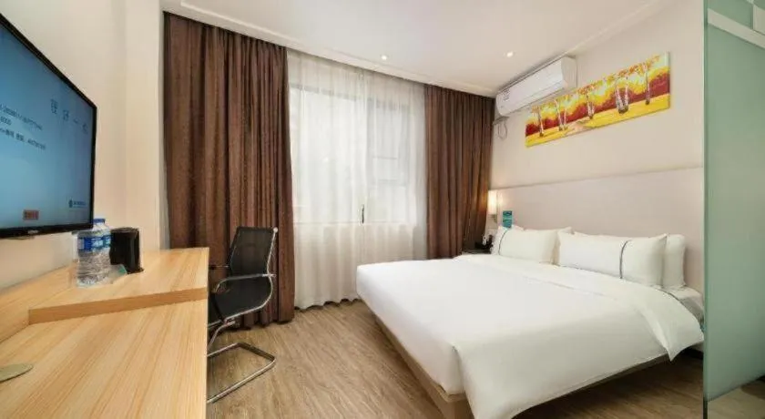 Bed in City Comfort Inn Nanning Minzhu Road Guangxi Dianwang