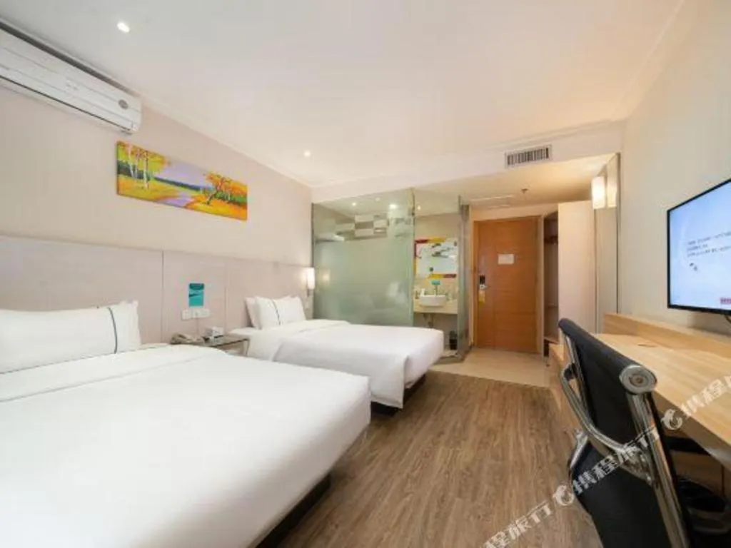 Bed in City Comfort Inn Nanning Minzhu Road Guangxi Dianwang