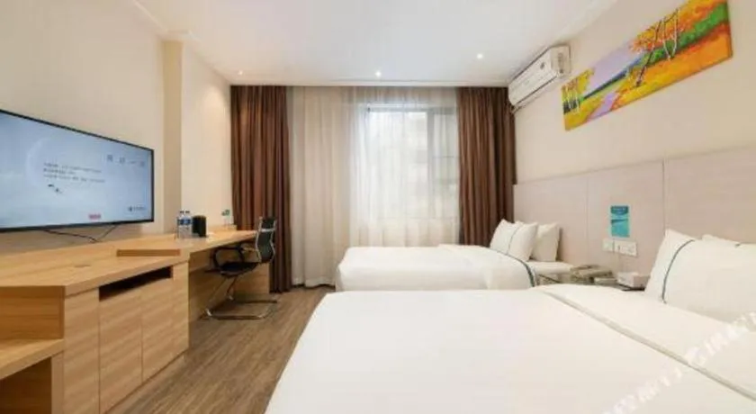 Bed in City Comfort Inn Nanning Minzhu Road Guangxi Dianwang