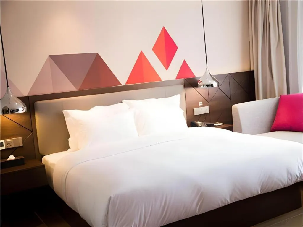 Bed in Borrman Hotel Huanggang Wuxue Yuhu Road