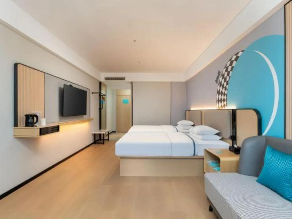 Bed in City Comfort Inn Shiyan Wudang Mountain