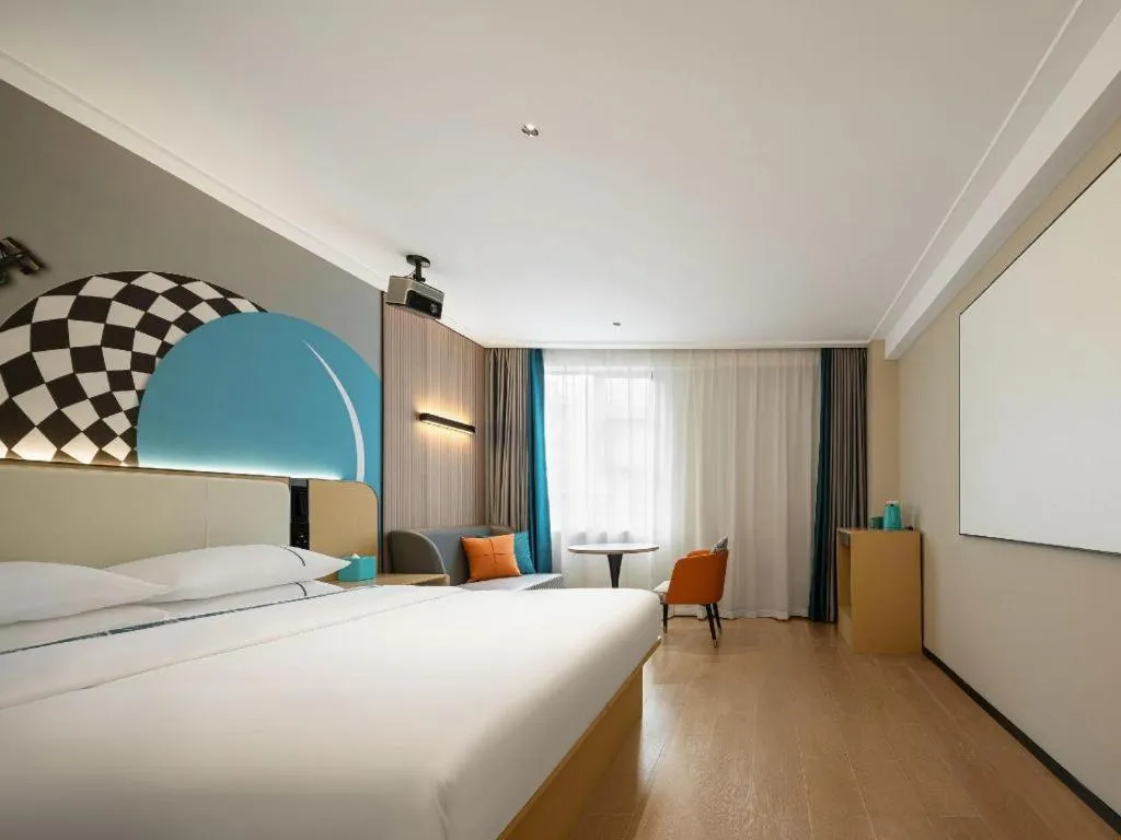 Bed in City Comfort Inn Shiyan Wudang Mountain