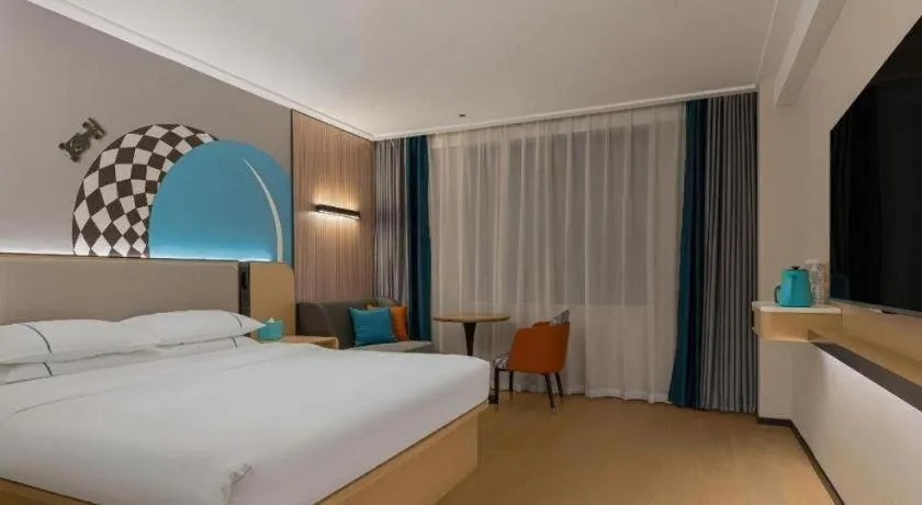 Bed in City Comfort Inn Shiyan Wudang Mountain