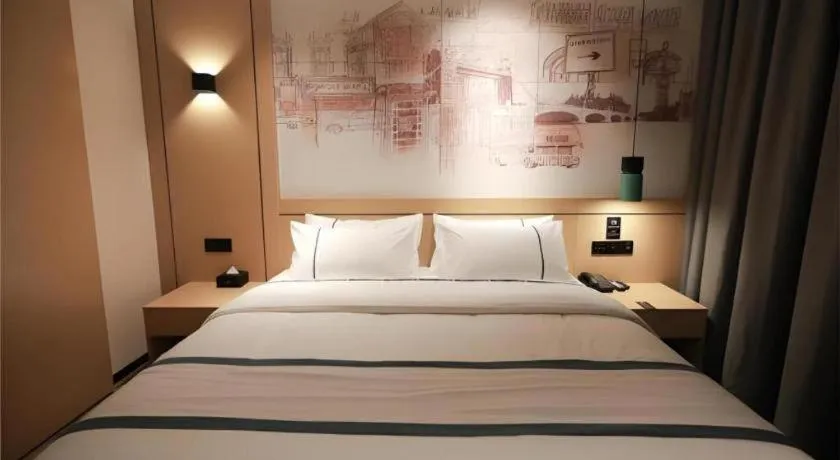 Bed in City Comfort Inn Fuchuan Fenghuang Road