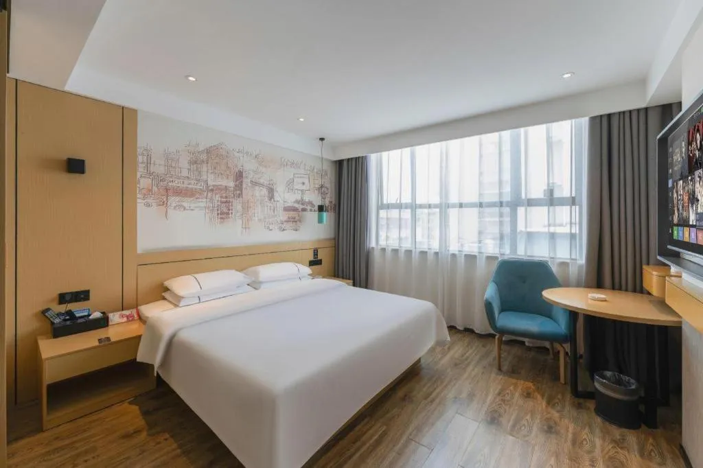 Bed in City Comfort Inn Fuchuan Fenghuang Road