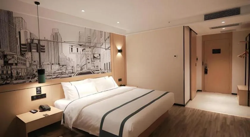 Bed in City Comfort Inn Fuchuan Fenghuang Road