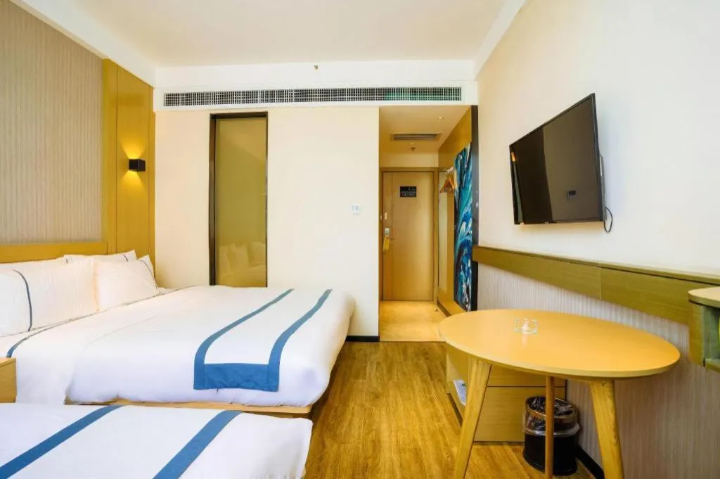 Bed in City Comfort Inn Shaoyang Xinning