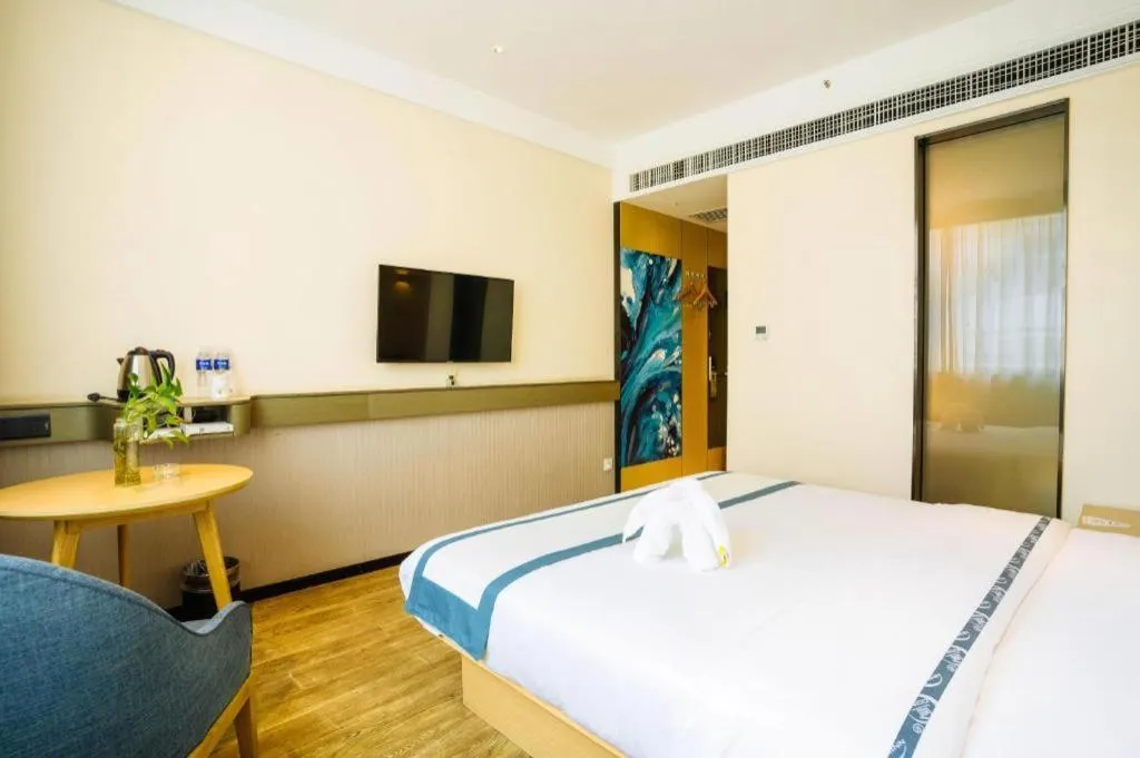 Bed in City Comfort Inn Shaoyang Xinning