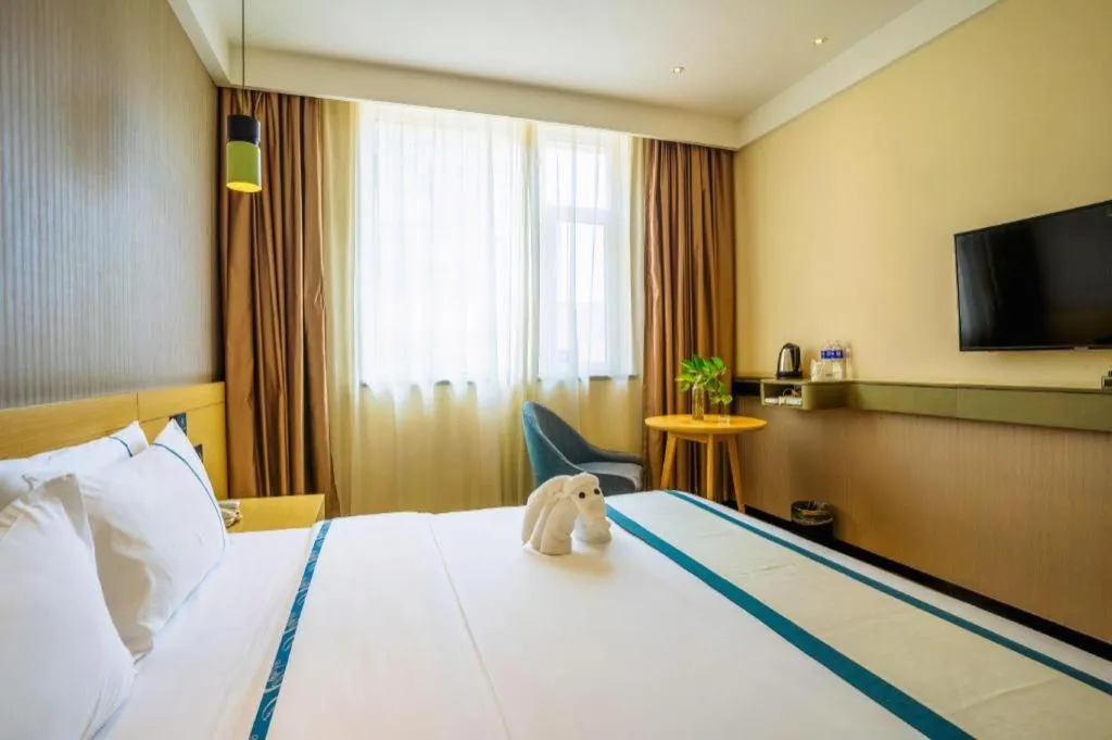 Bed in City Comfort Inn Shaoyang Xinning