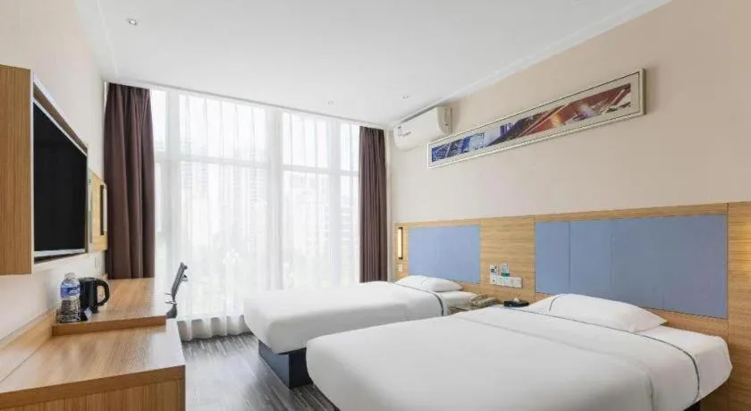 Bed in City Comfort Inn Shaoyang Xinning