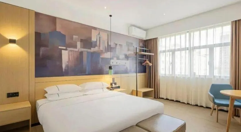 Bed in City Comfort Inn Lijiang Ancient Town