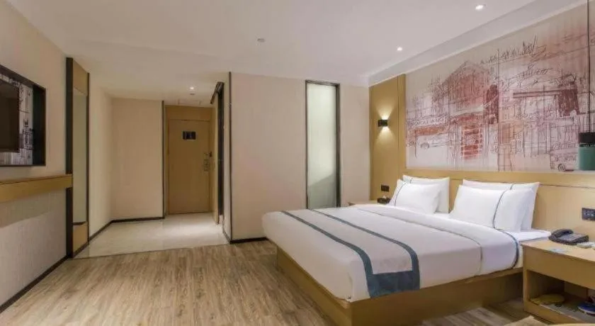 Bed in City Comfort Inn Lijiang Ancient Town