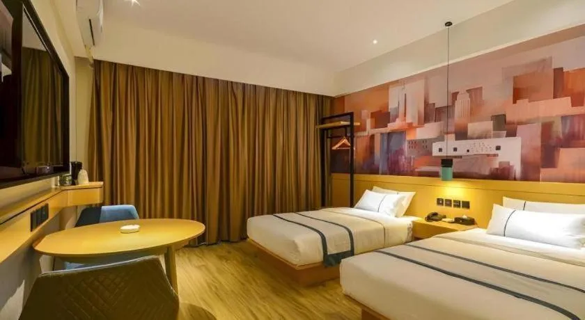 Bed in City Comfort Inn Lijiang Ancient Town