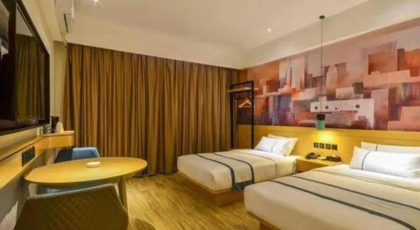 Bed in City Comfort Inn Lijiang Ancient Town