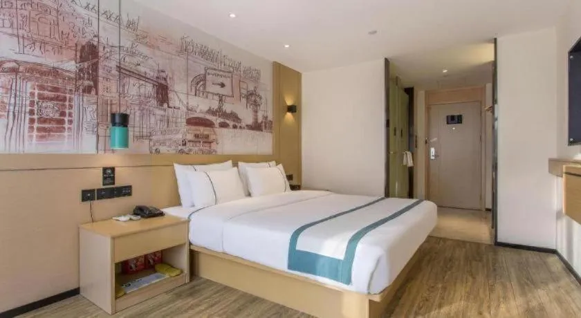 Bed in City Comfort Inn Lijiang Ancient Town