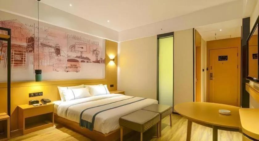 Bed in City Comfort Inn Lijiang Ancient Town