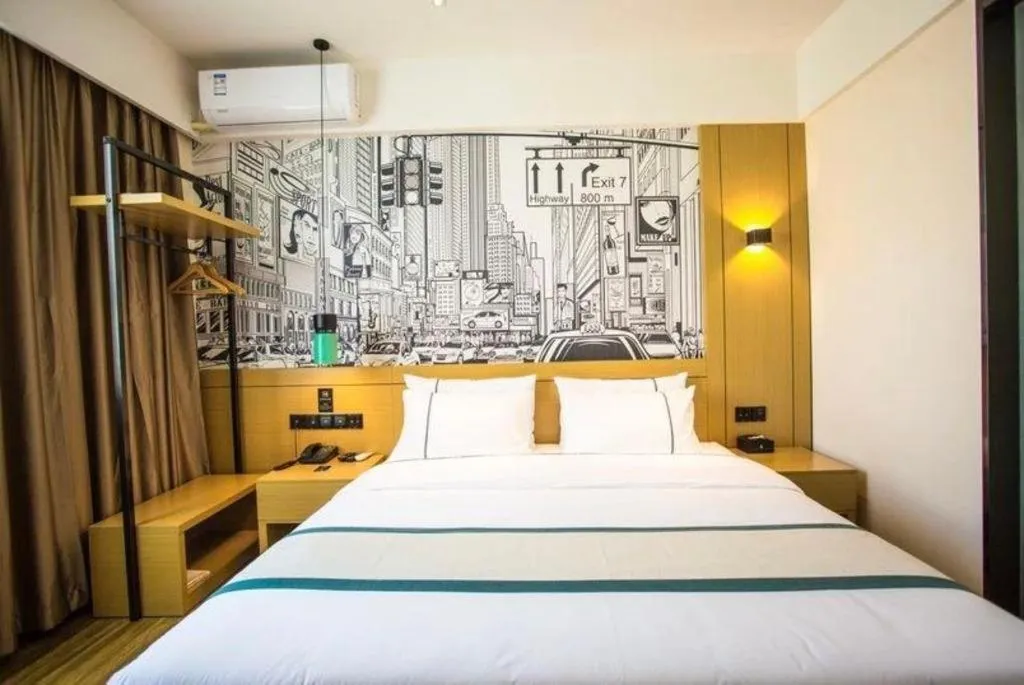 Bed in City Comfort Inn Lijiang Ancient Town