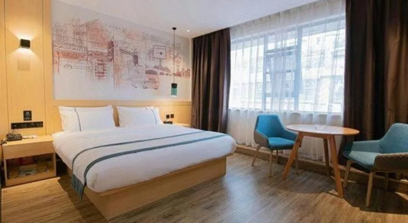 Bed in City Comfort Inn Lijiang Ancient Town