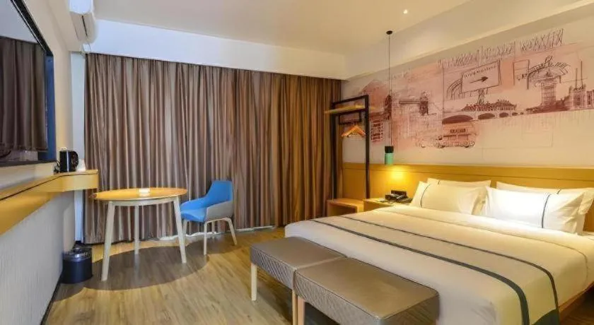 Bed in City Comfort Inn Lijiang Ancient Town