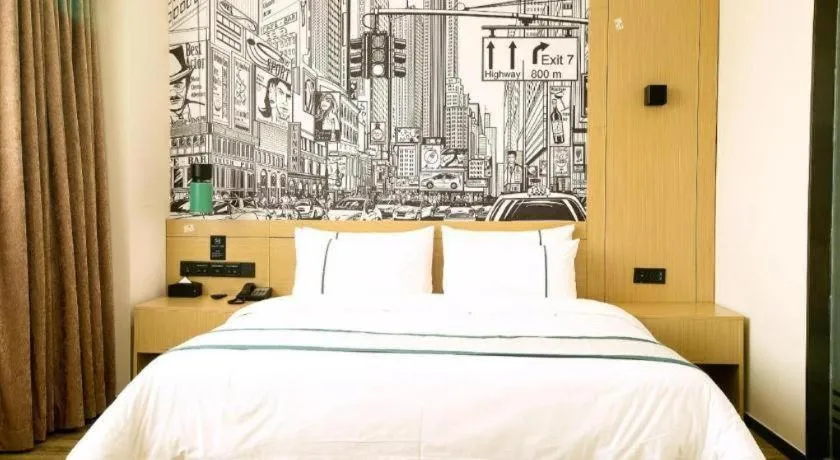 Bed in City Comfort Inn Honghu Avenue