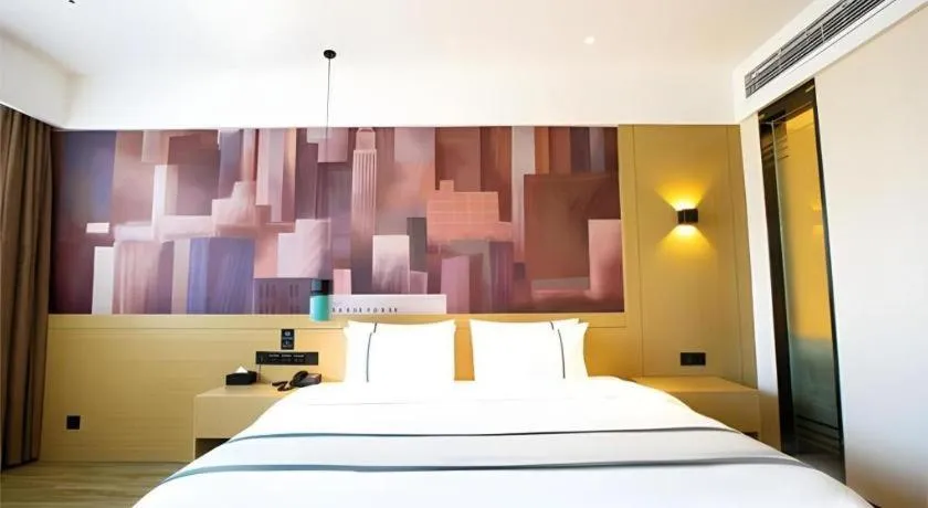 Bed in City Comfort Inn Honghu Avenue