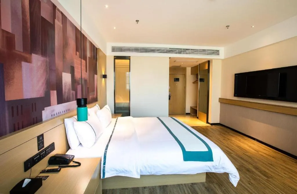 Bed in City Comfort Inn Honghu Avenue