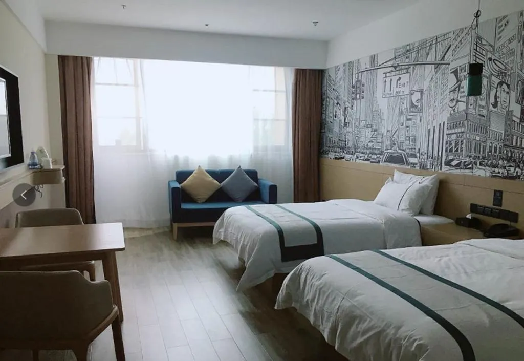 Bed in City Comfort Inn Honghu Avenue