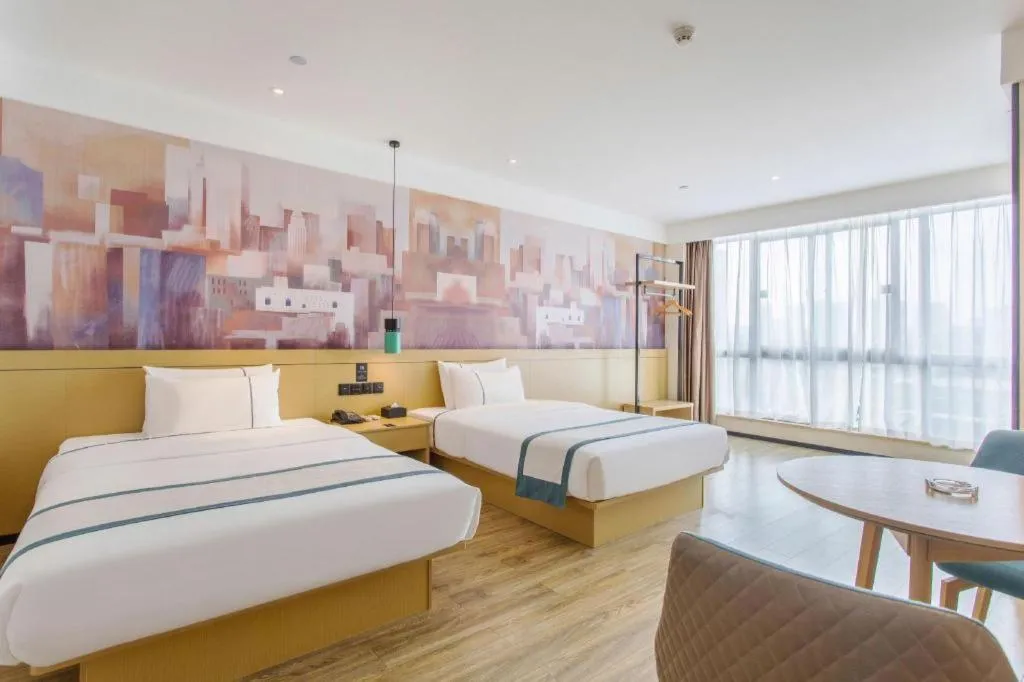 Bed in City Comfort Inn Honghu Avenue