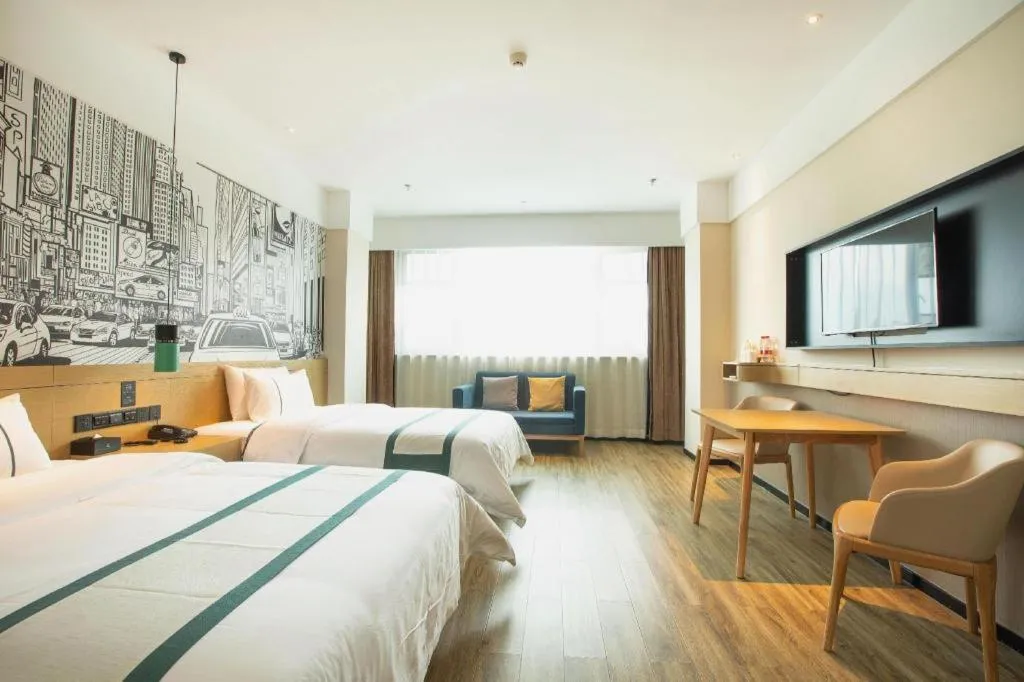 Bed in City Comfort Inn Honghu Avenue