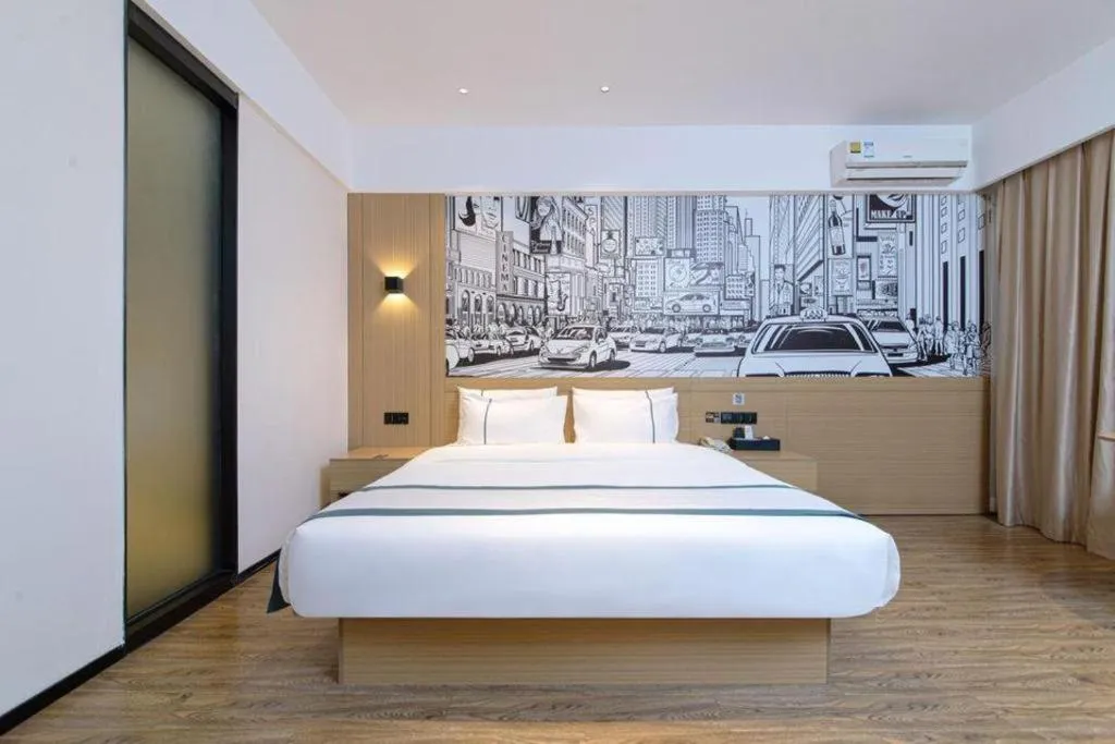 Bed in City Comfort Inn Honghu Avenue